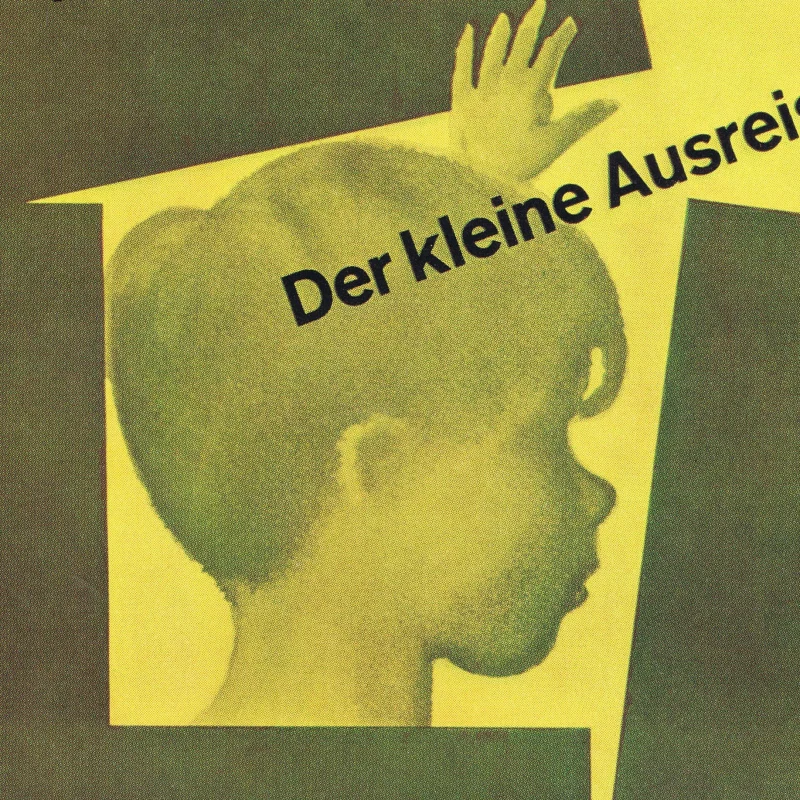 Poster for the film «The Little Truant» designed by Hans Hillmann, 1960
