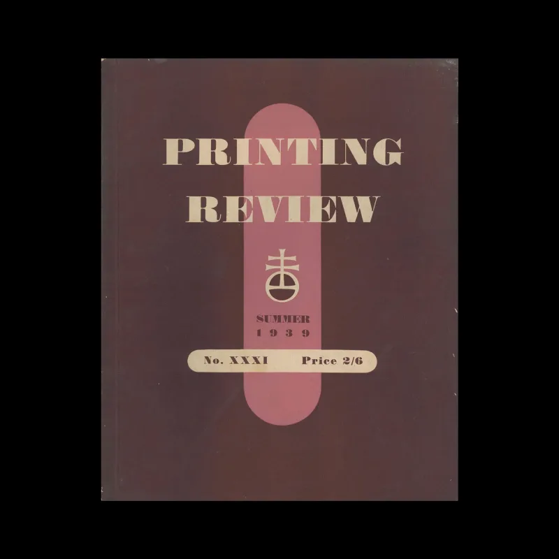 Printing Review, No 31, Summer 1939