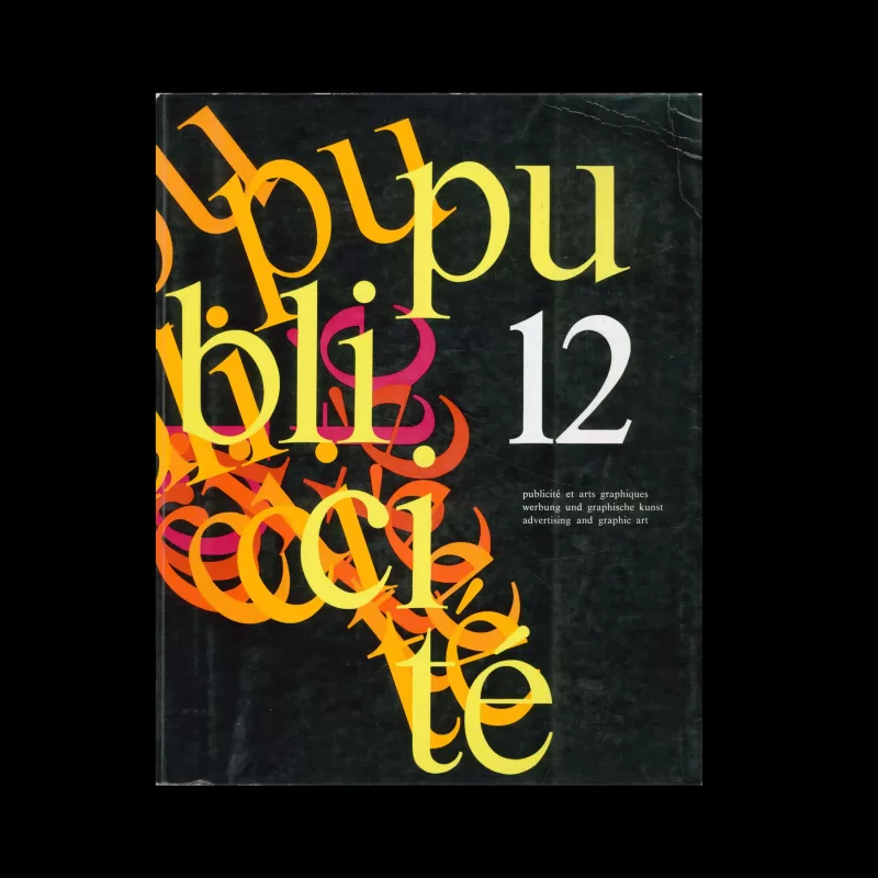 Publicité 12, Review of advertising and Graphic Art in Switzerland, 1961