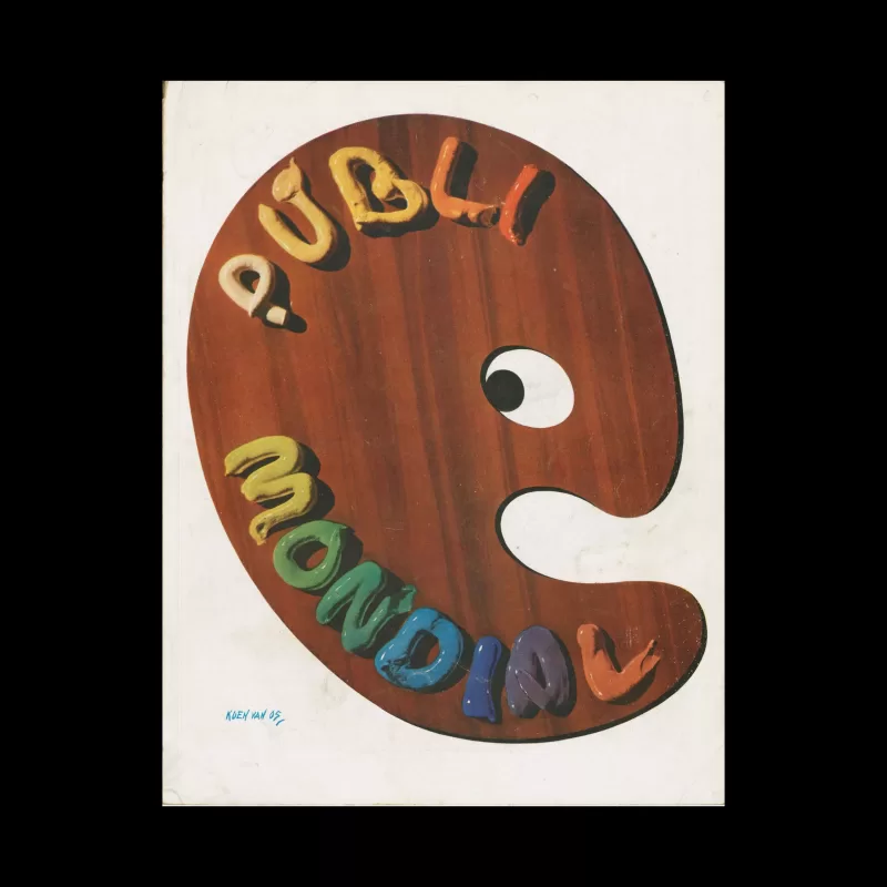 Publimondial 19, 1949. Cover design by Koen van Os.