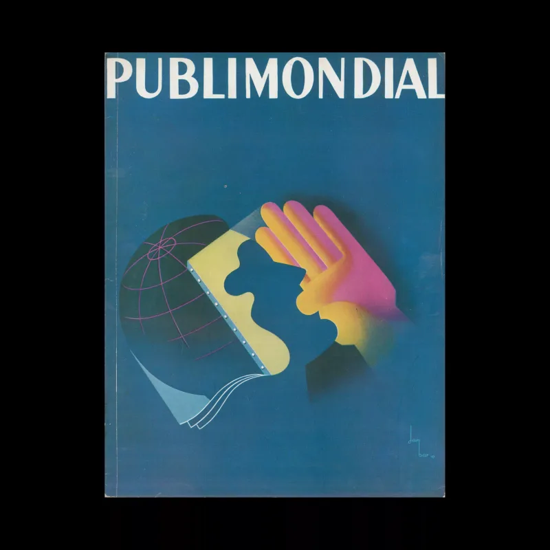 Publimondial 71, 1955. Cover design by Jean Bar