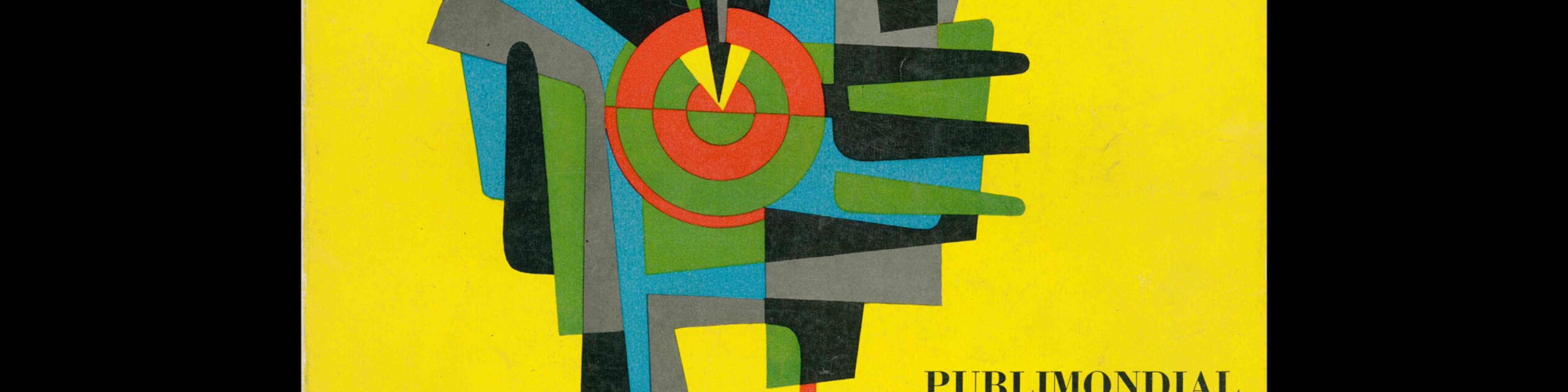 Publimondial 84, 1957. Cover design by Ricetti Bruno