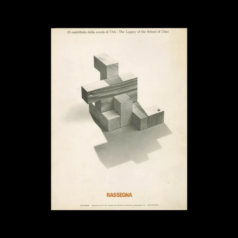 Rassegna 19, Il Contributo Della Scuola Di ulm/ the Legacy of the School of Ulm, 1984