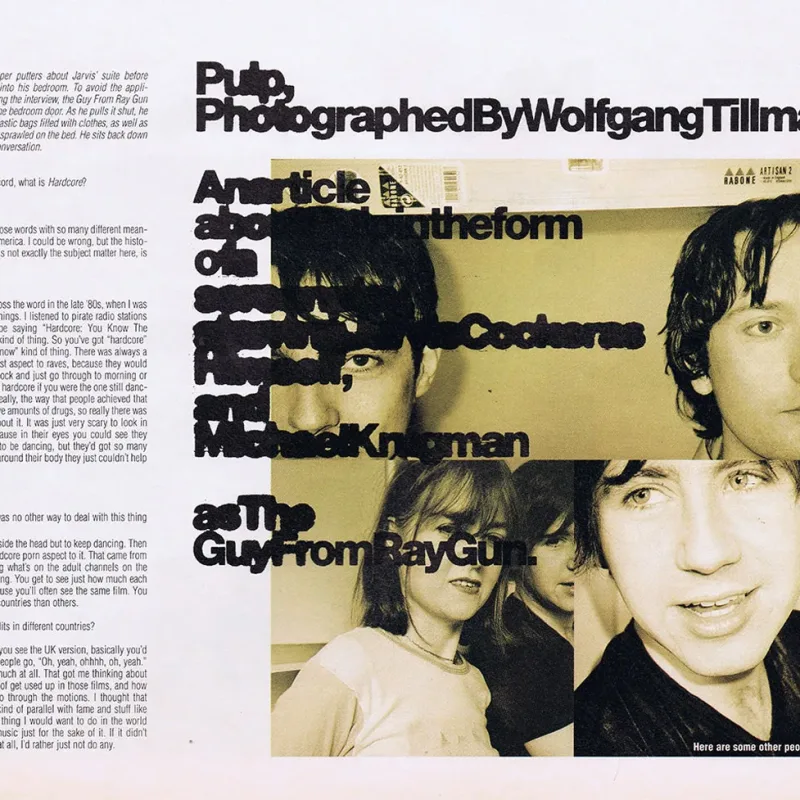 Raygun Magazine, 55, August 1997. Design by Chris Ashworth - Pulp Feature
