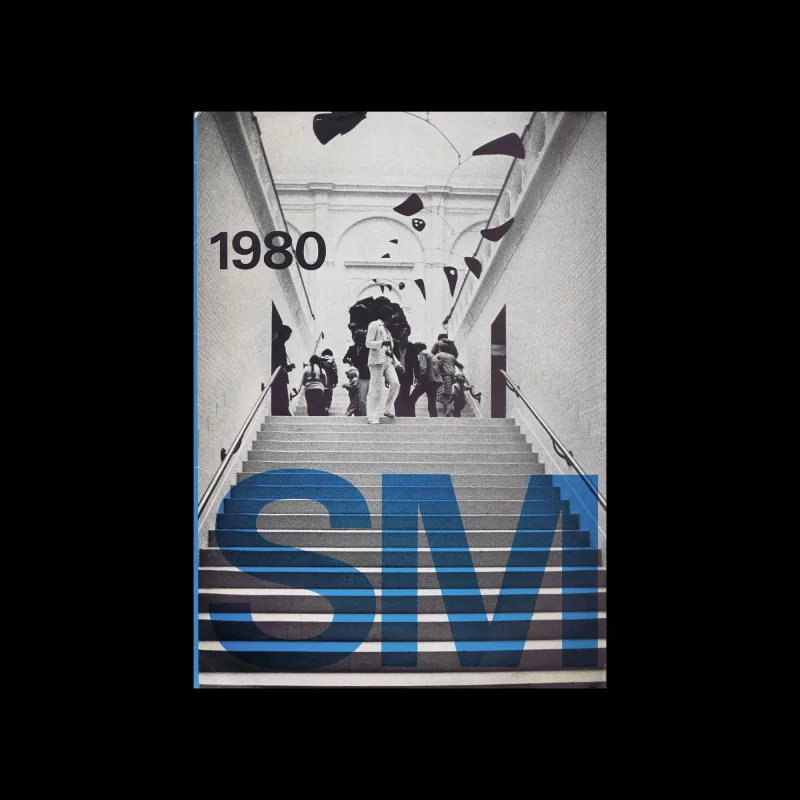 SM 1980, Stedelijk Museum, Amsterdam, 1980. Designed by Wim Crouwel