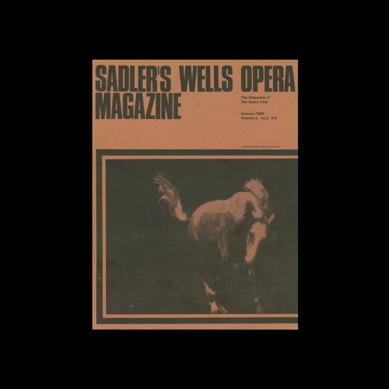 Sadler's Wells Opera Magazine, Vol 2 no. 3, Autumn 1969