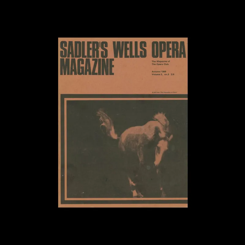 Sadler's Wells Opera Magazine, Vol 2 no. 3, Autumn 1969