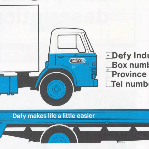 Unimark International and the visual identity of South-African manufacturer, DEFY.