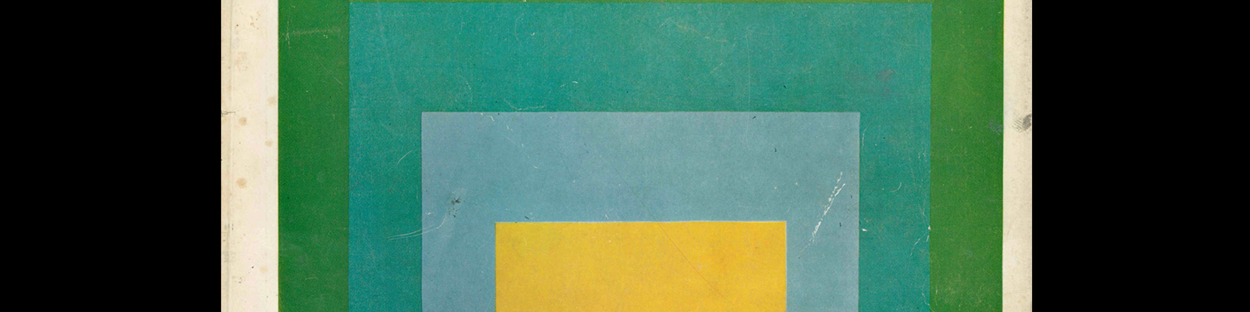 Studio International, February 1964. Cover artwork by Josef Albers