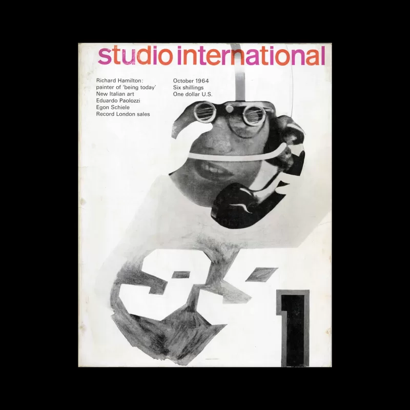 Studio International, October 1964. Cover design by Richard Hamilton