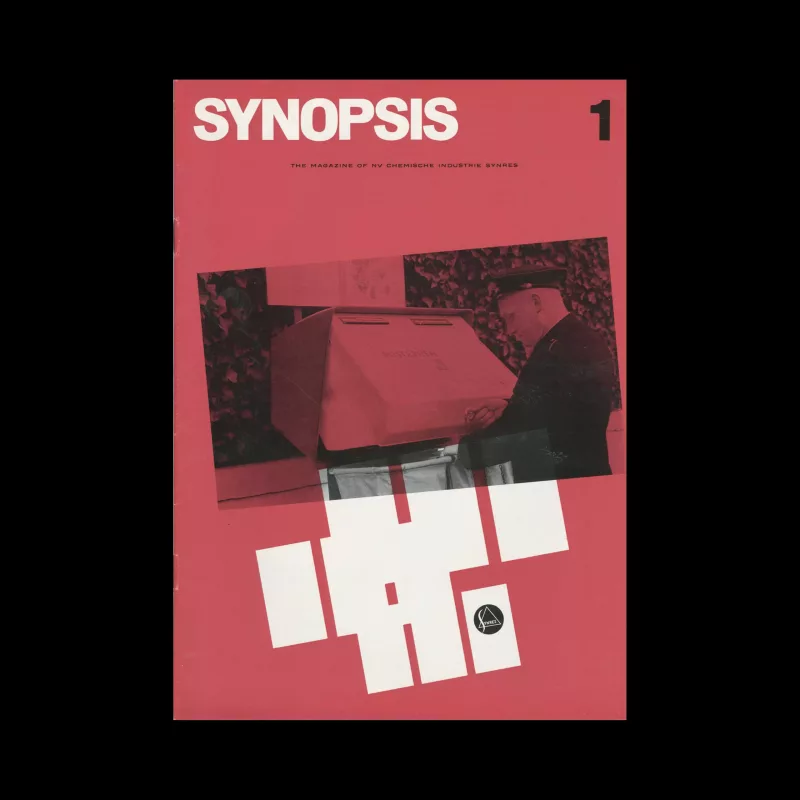 Synopsis 01, The Magazine of NV Chemische Industrie Synres, 1960. Design and layout by Newman Neame Limited London