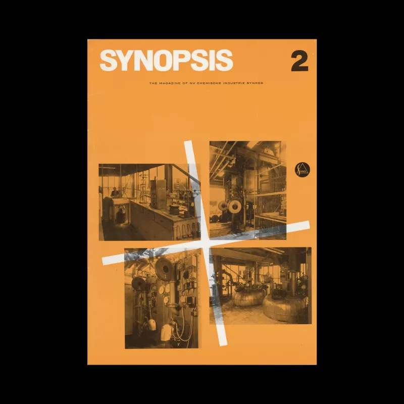Synopsis 02, The Magazine of NV Chemische Industrie Synres, 1961. Design and layout by Newman Neame Limited