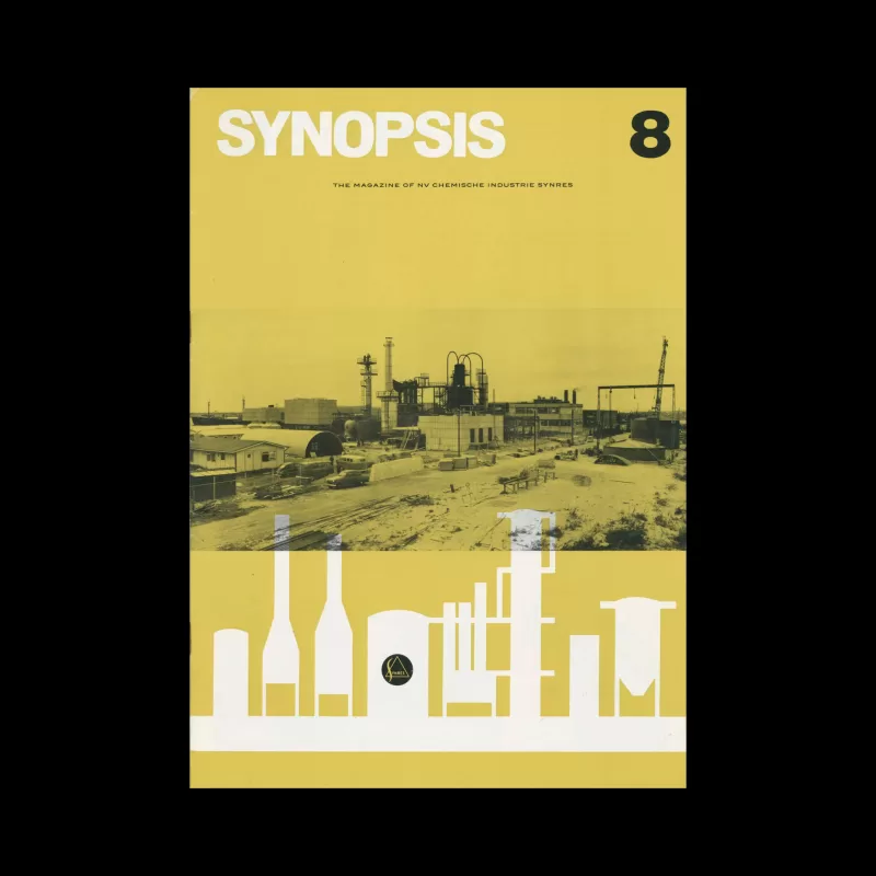Synopsis 08, The Magazine of NV Chemische Industrie Synres, 1962. Design and layout by Newman Neame Limited