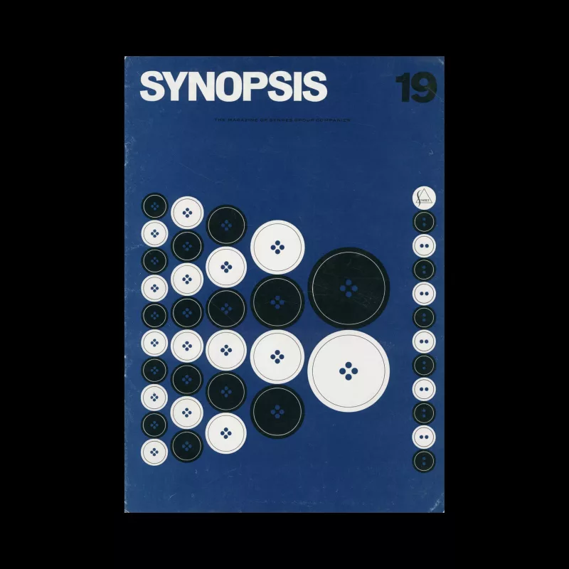 Synopsis 19, The Magazine of Synres Group Companies, 1966. Design and layout by Newman Neame Limited
