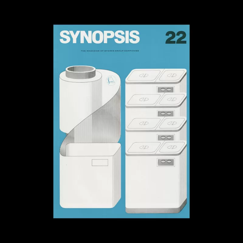 Synopsis 22, The Magazine of Synres Group Companies, 1967. Design and layout by Newman Neame Limited