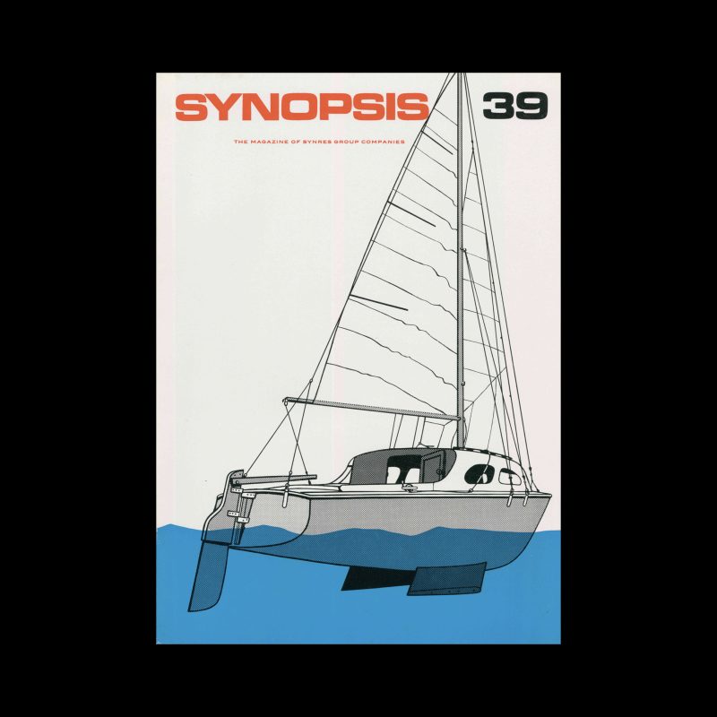 Synopsis 39, The Magazine of Synres Group Companies, 1973. Design and layout most likely Newman Neame Limited