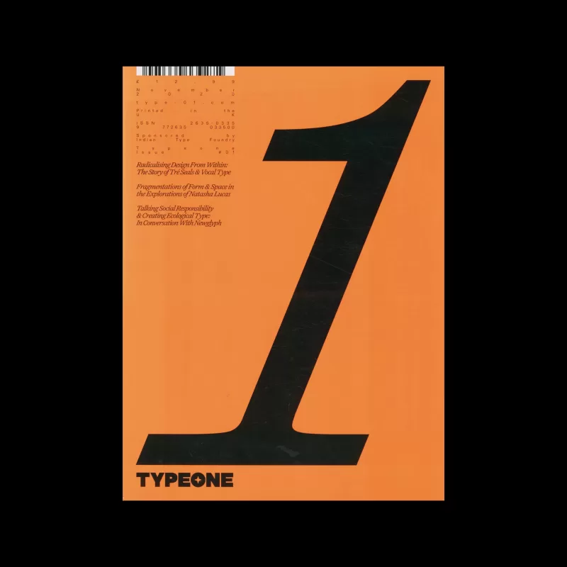 TYPEONE Magazine — Issue 01, 2020