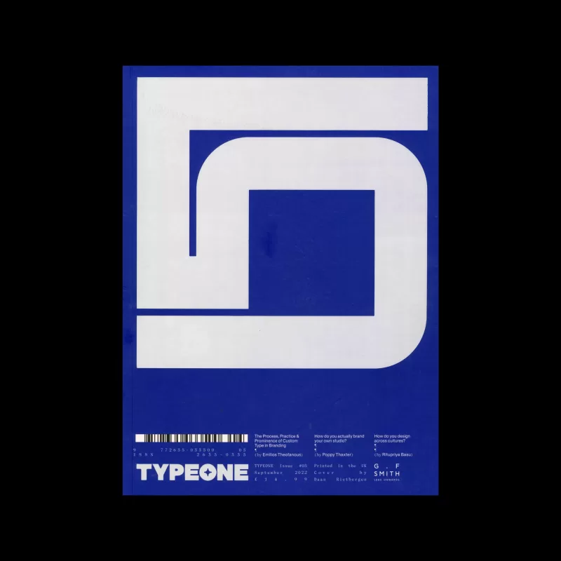 TYPEONE Magazine — Issue 05, 2022