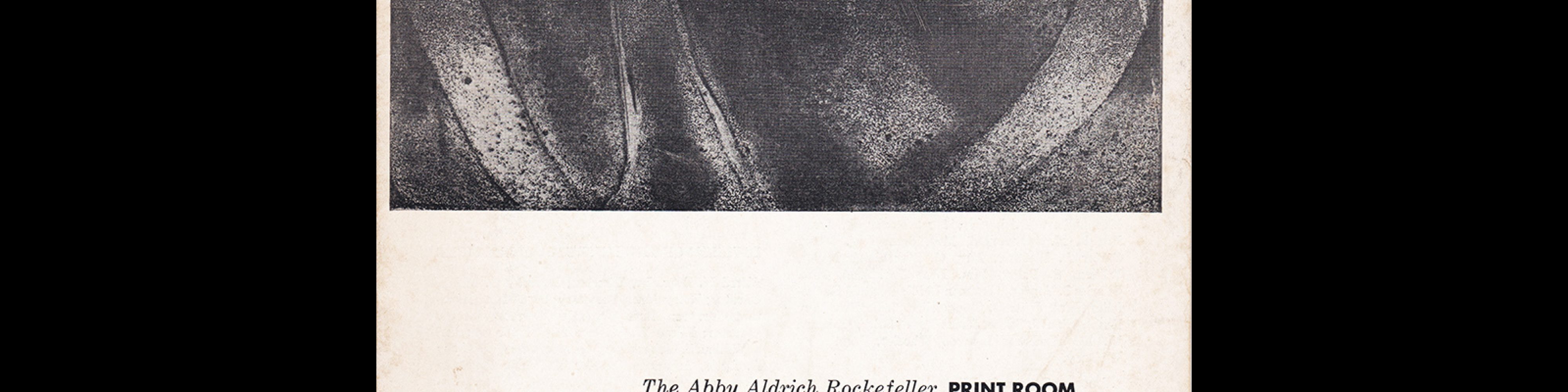 The Abby Aldrich Rockefeller Print Room 1949-1958, Museum of Modern Art, 1958