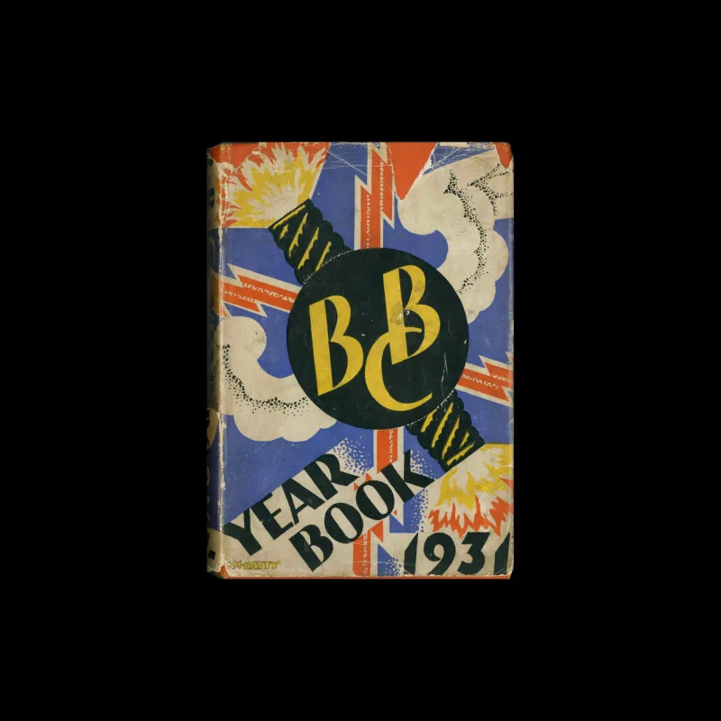 The B.B.C Year-Book, 1931. Cover design by Dora M. Batty