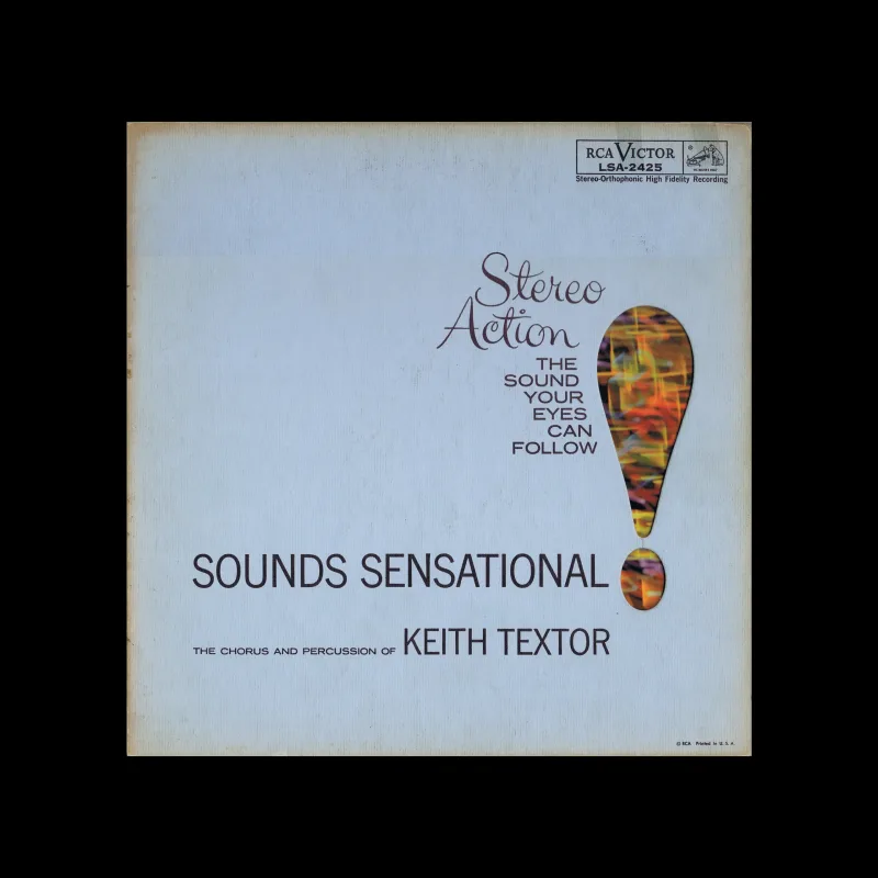 The Chorus And Percussion Of Keith Textor – Sounds Sensational!, Stereo Action, 1962