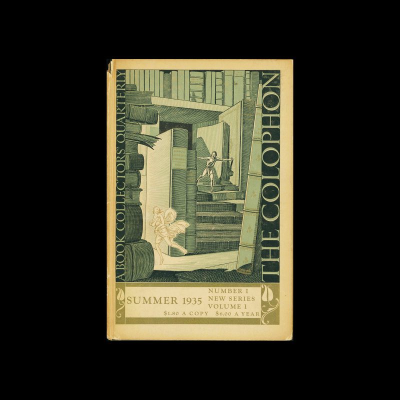 The Colophon, A Quarterly For Bookmen, Summer 1935