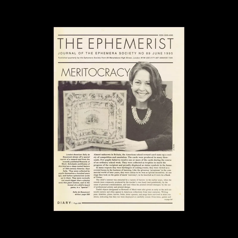 The Ephemerist, No 089, June 1995