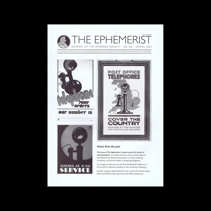 The Ephemerist, No 128, Spring 2005
