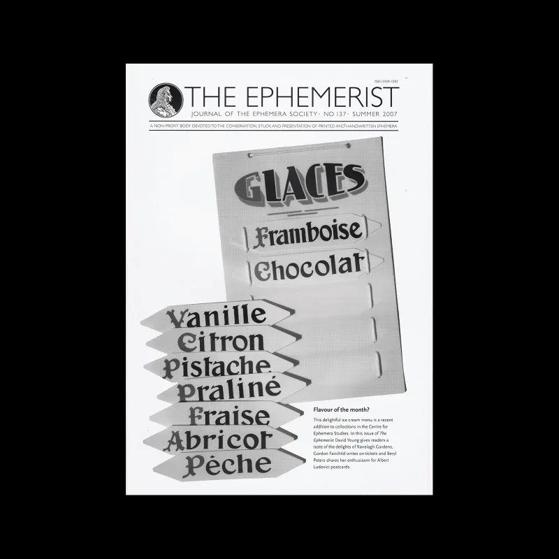 The Ephemerist, No 137, Summer 2007