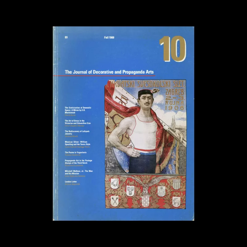 The Journal of Decorative and Propaganda Arts 10, Autumn 1988