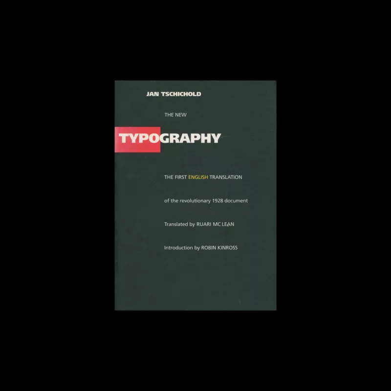 The New Typography, University of California Press, 1995