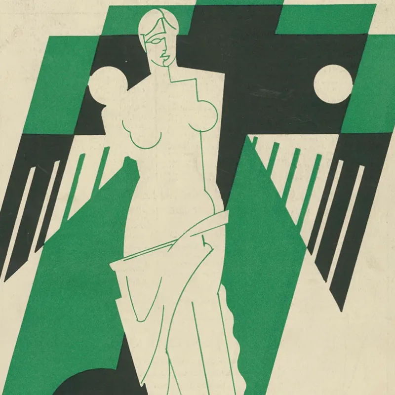 The Studio, Vol 97, June 1929. Cover design by Edward McKnight Kauffer