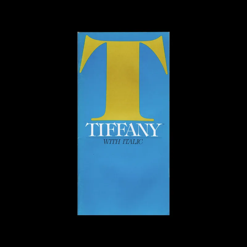 Tiffany with Italic, International Typeface Corporation (ITC), 1981