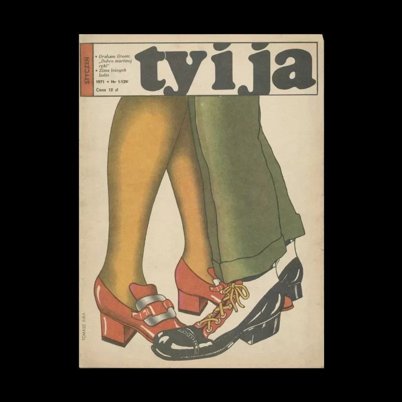 Ty i Ja, 129, 1971 - 1. Cover design by Tomasz Jura