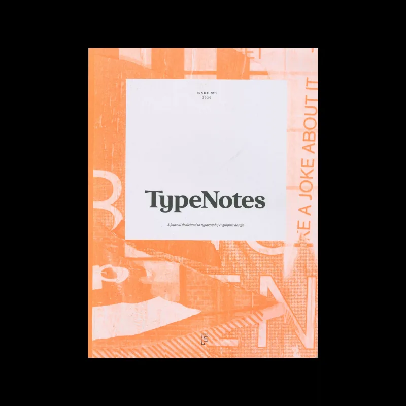 TypeNotes - A journal dedicated to typography & graphic design, No.3 2020