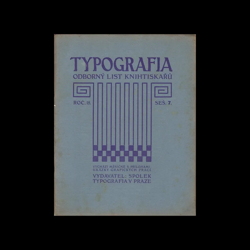 Typografia, ročník 18, 07, 1907
