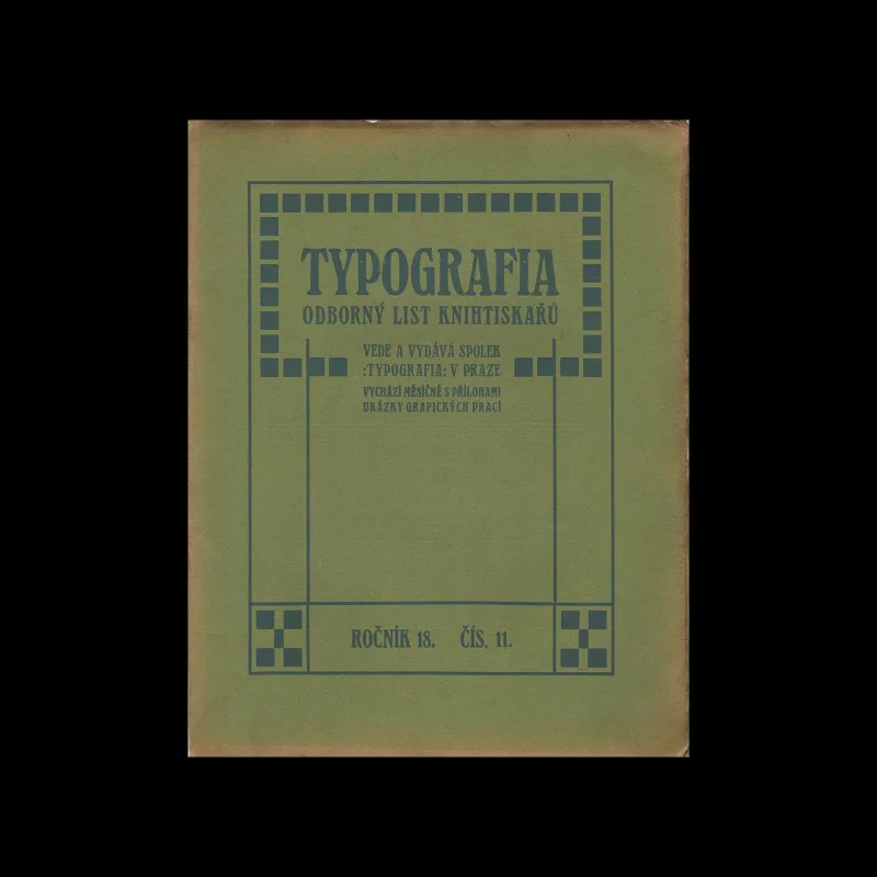 Typografia, ročník 18, 11, 1907
