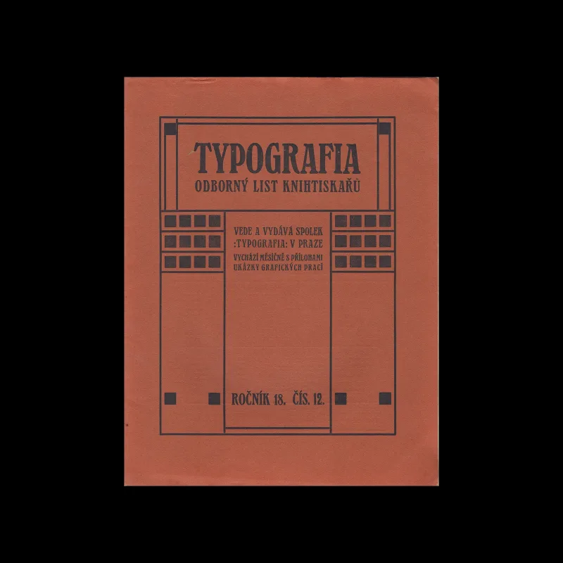 Typografia, ročník 18, 12, 1907