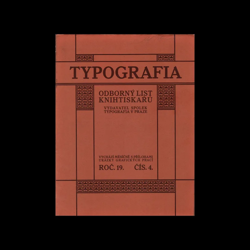 Typografia, ročník 19, 04, 1908