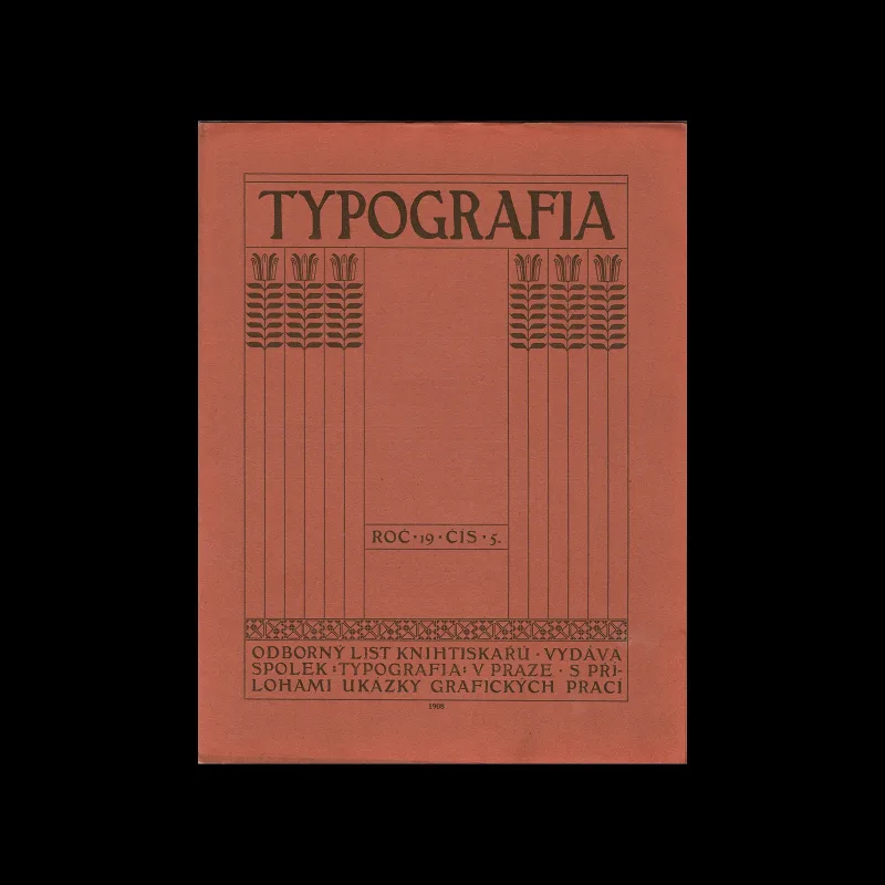 Typografia, ročník 19, 05, 1908