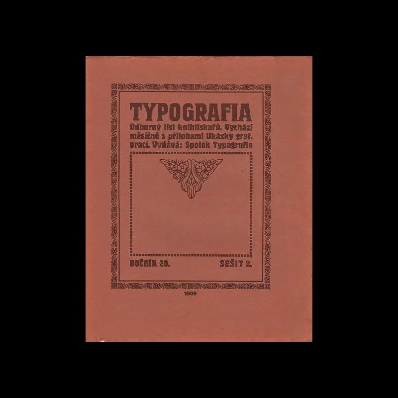 Typografia, ročník 20, 02, 1909