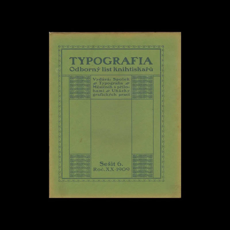 Typografia, ročník 20, 06, 1909