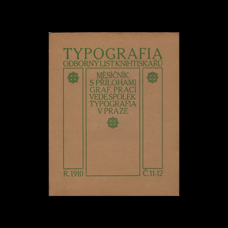 Typografia, ročník 21, 11-12, 1910