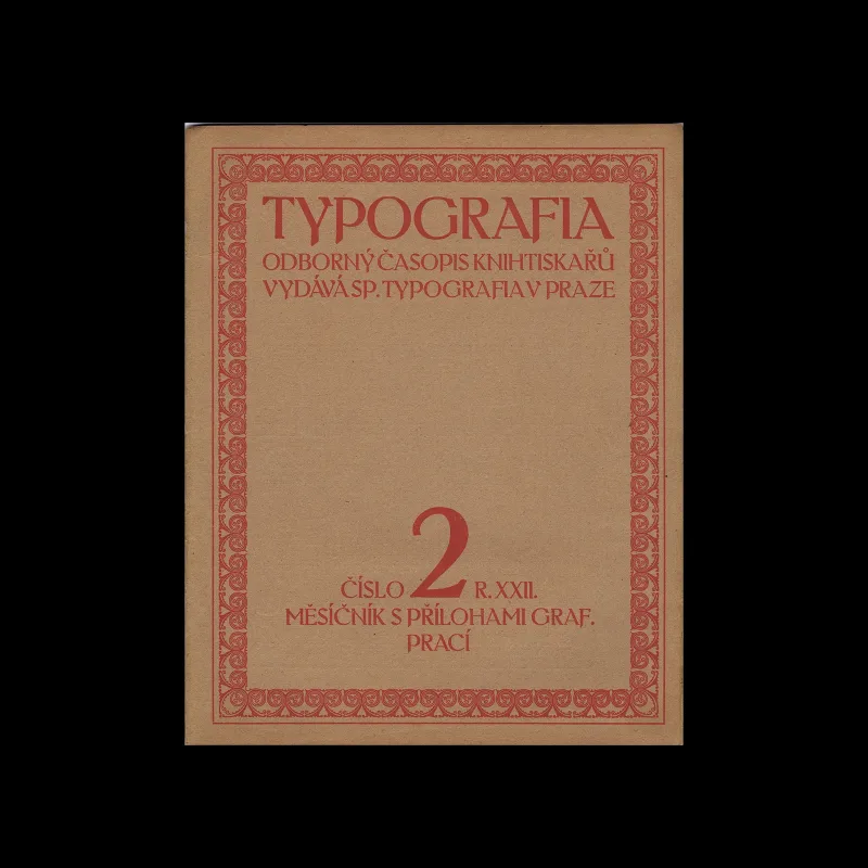 Typografia, ročník 22, 02, 1911