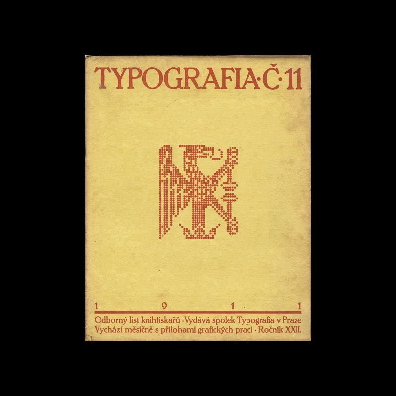 Typografia, ročník 22, 11, 1911