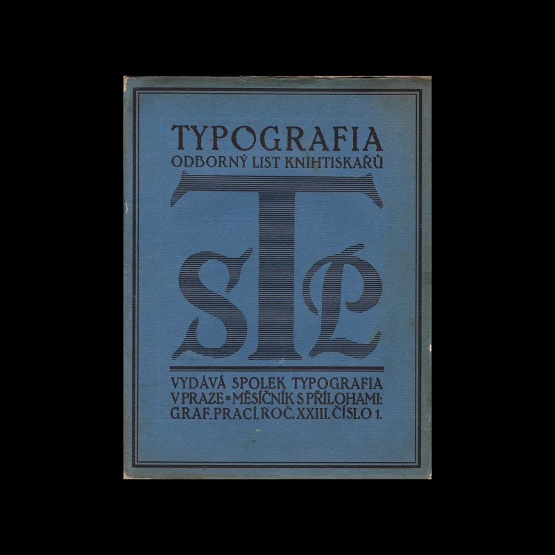 Typografia, ročník 23, 01, 1912