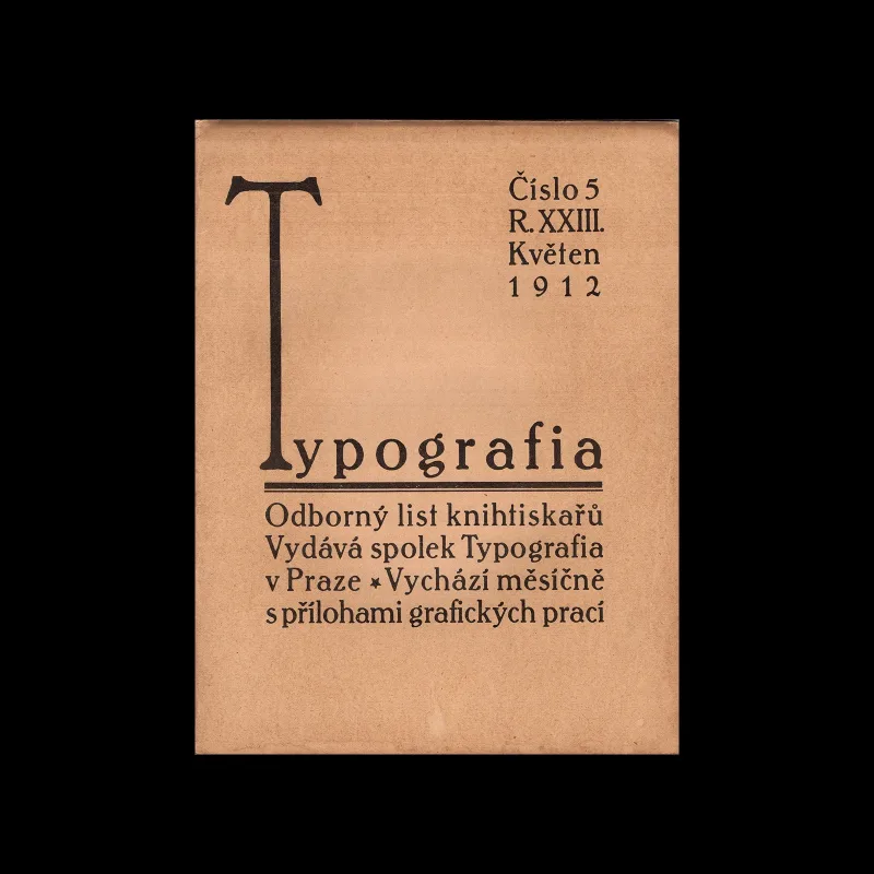 Typografia, ročník 23, 05, 1912