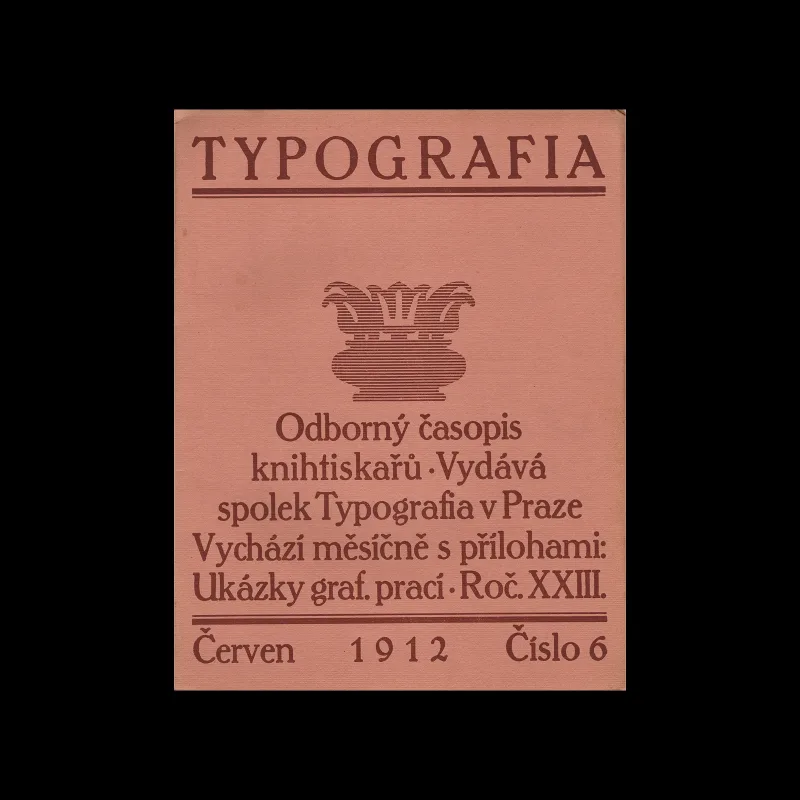 Typografia, ročník 23, 06, 1912