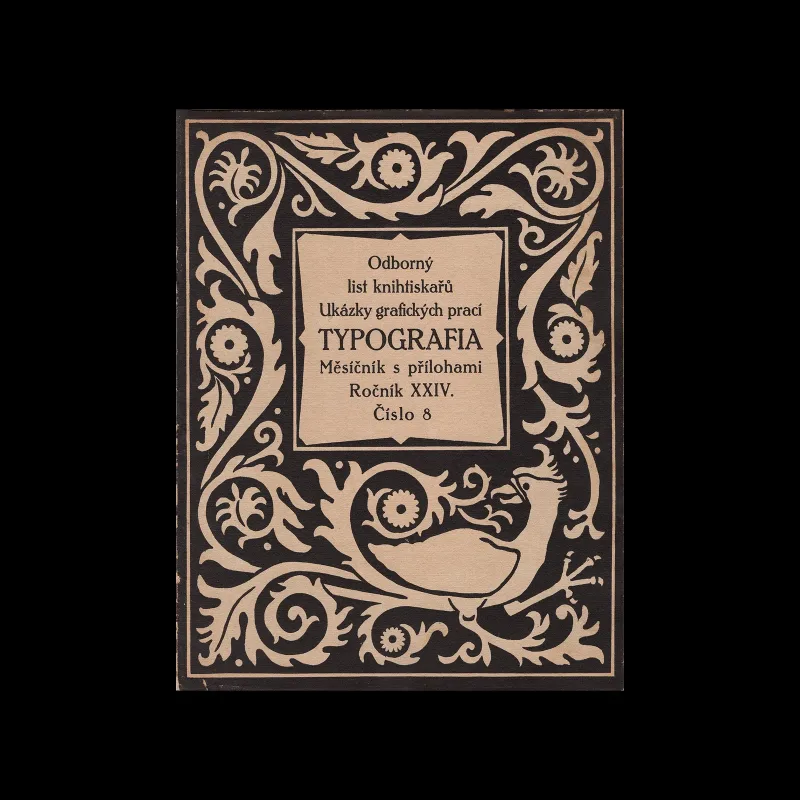 Typografia, ročník 24, 08, 1913