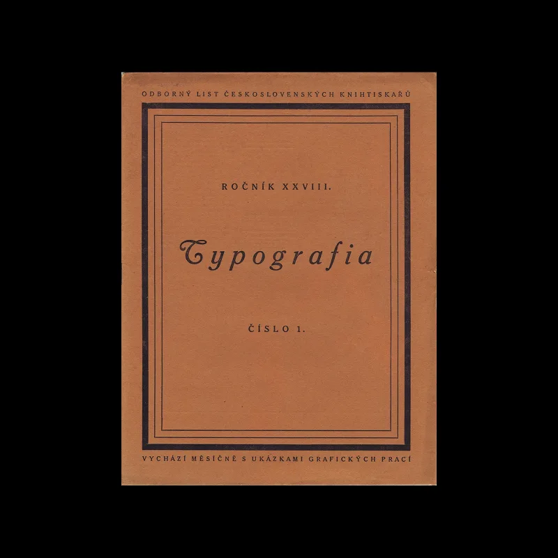 Typografia, ročník 28, 01, 1921